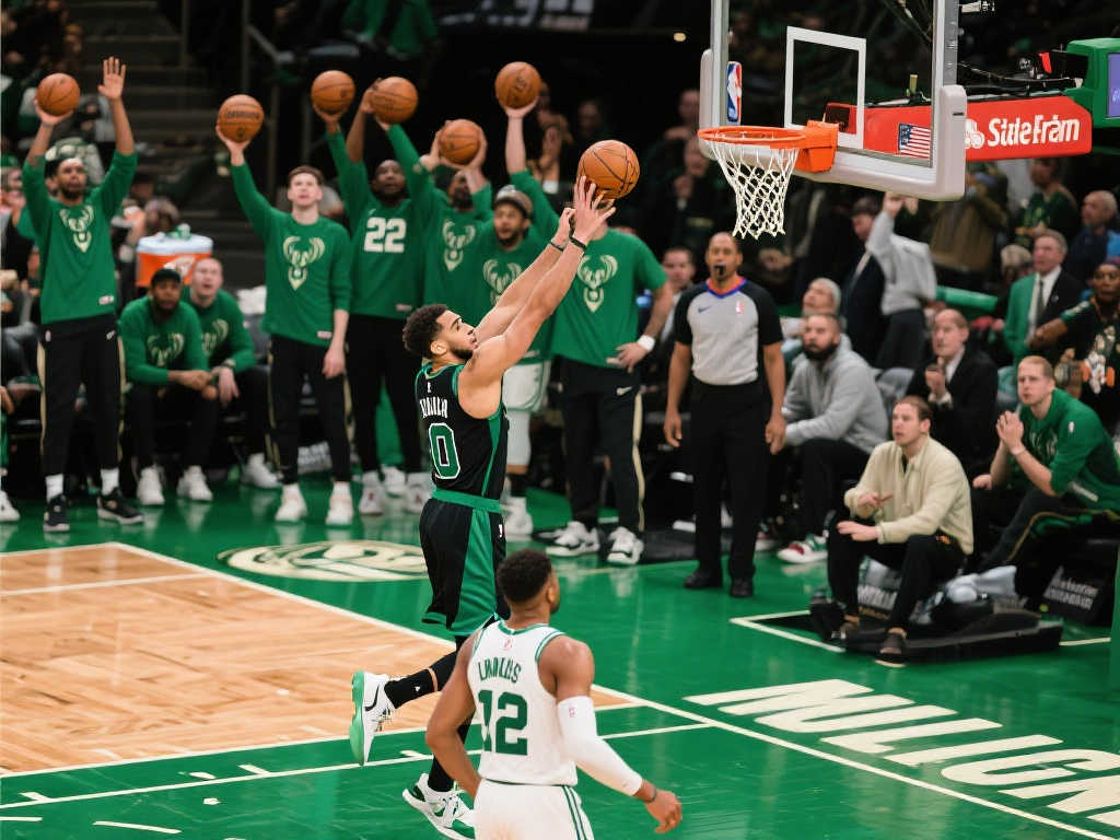 【解析】绿军三分火力全开剑指总冠军，完美阵容是否无敌？