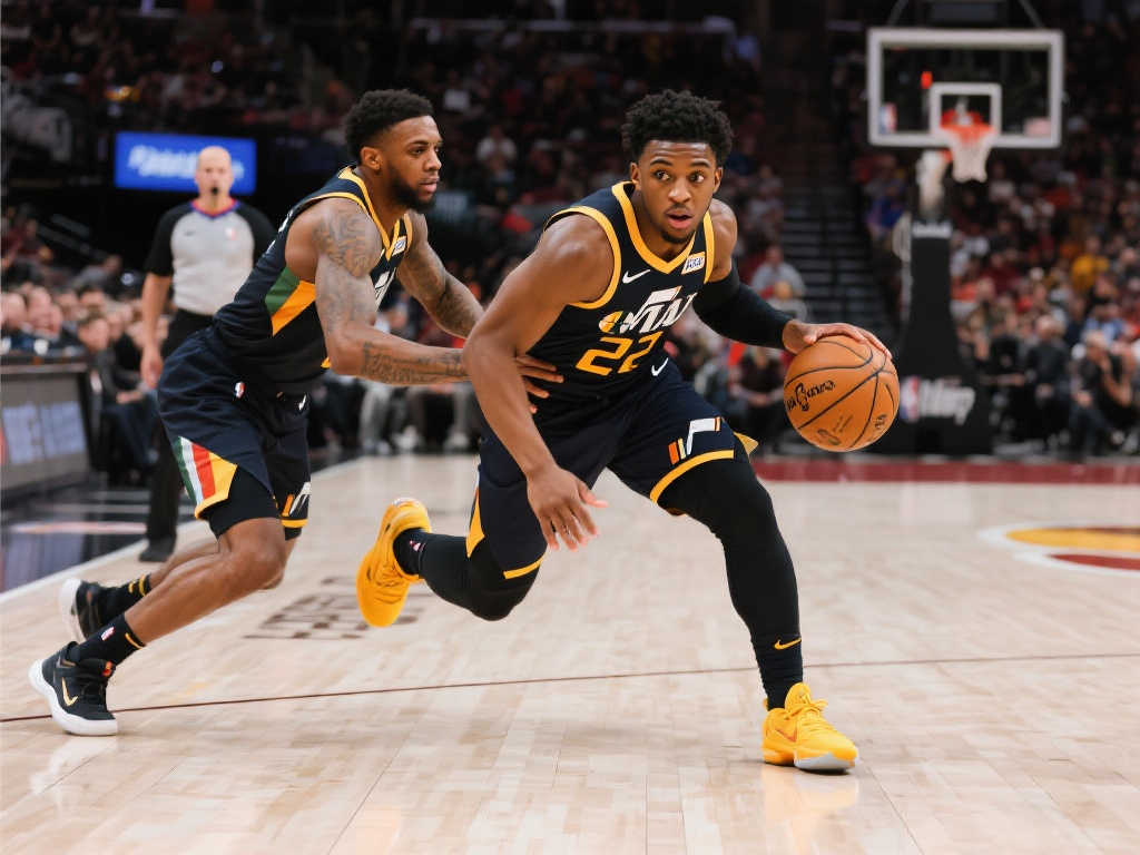 [流言板]突破无敌！米切尔连过数人，独揽34分